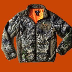 Mossy Oak Camo insulated zip up jacket